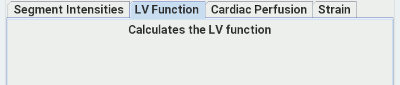 Cardiac Segment left ventricular function analysis