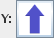 Negative y-gradient direction