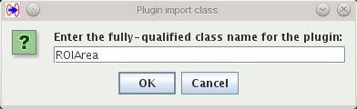 ROIArea plugin import