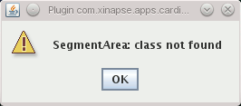SegmentArea plugin not
                                                                   found