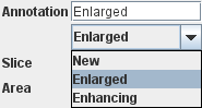 ROI annotation set in the ROI Toolkit dialog